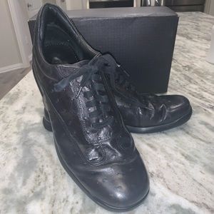 Cole Haan Air Conners Ostrich Print Size 13
